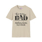 This Awesome Dad Belongs To... Adult T-shirt (Personalizable)