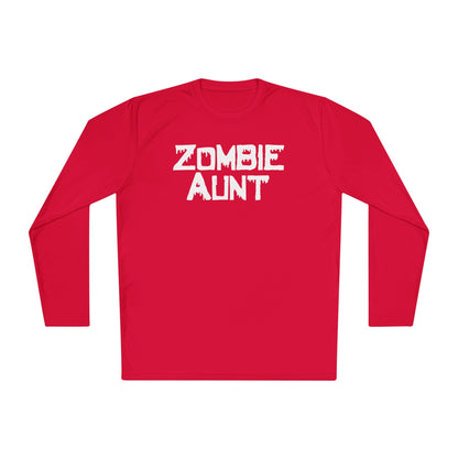 ""Zombie Aunt Adult Long Sleeve Tee