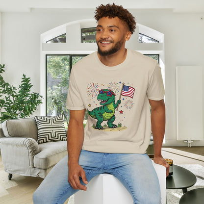 American Dinosaur Adult T-shirt