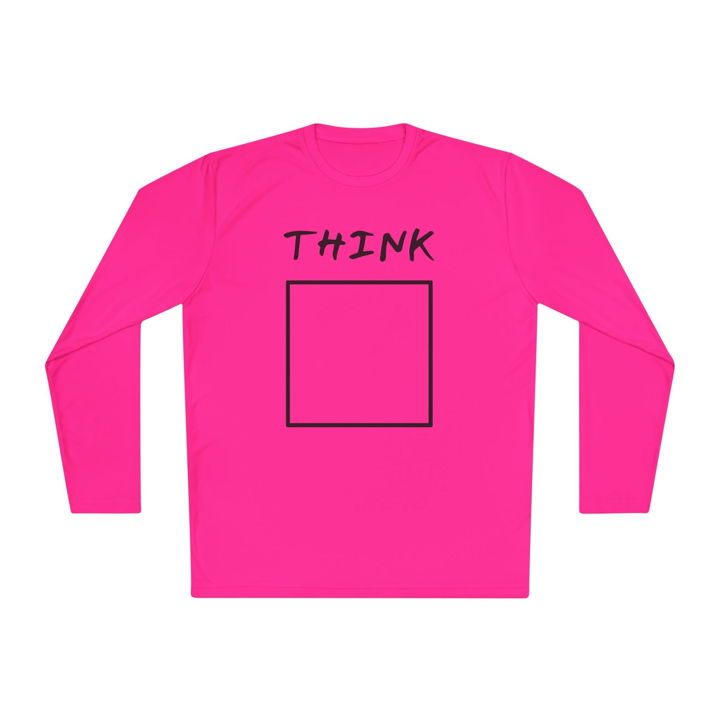Think (Outside The Box) Adult Long Sleeve Tee