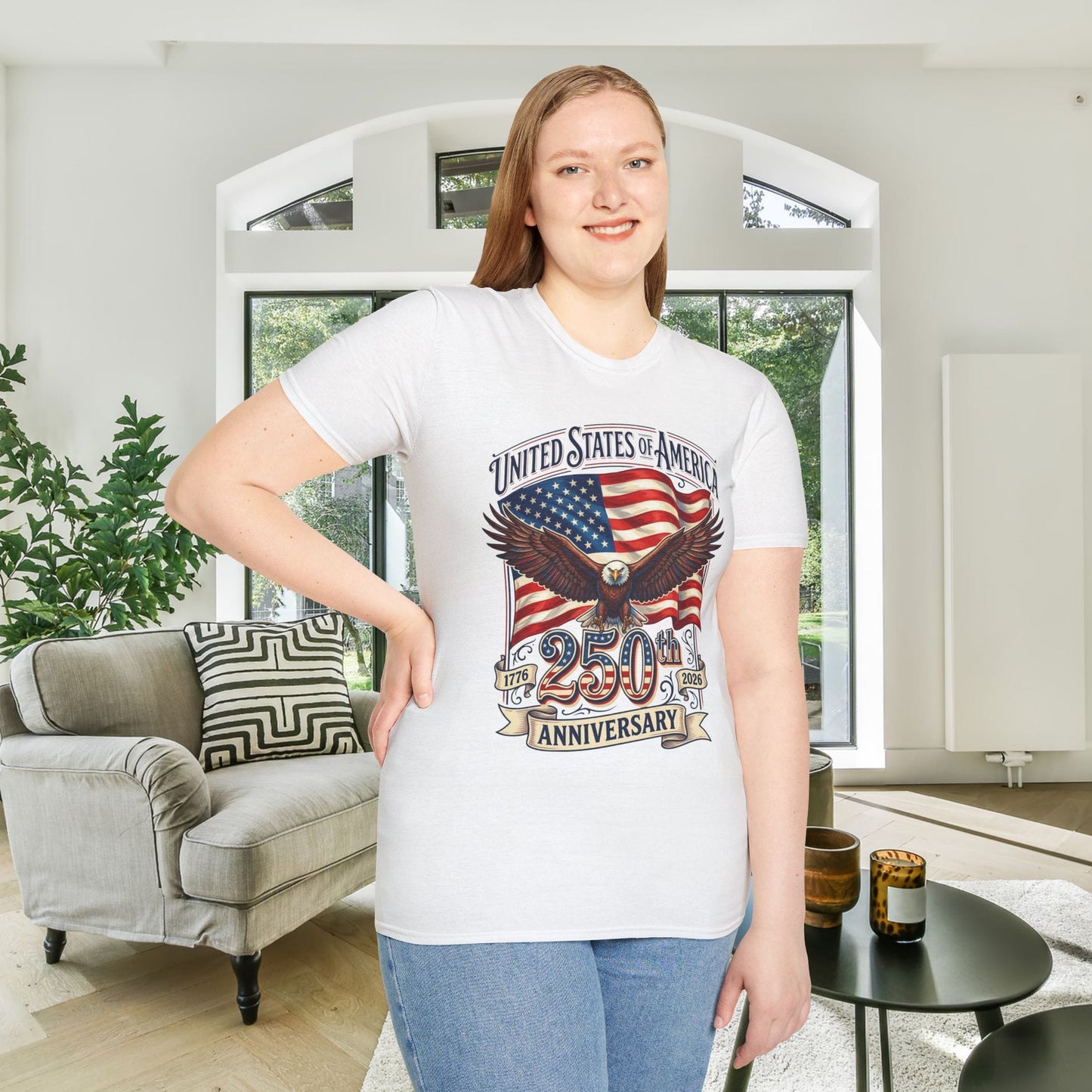 United States of America 250th Anniversary Adult T-shirt