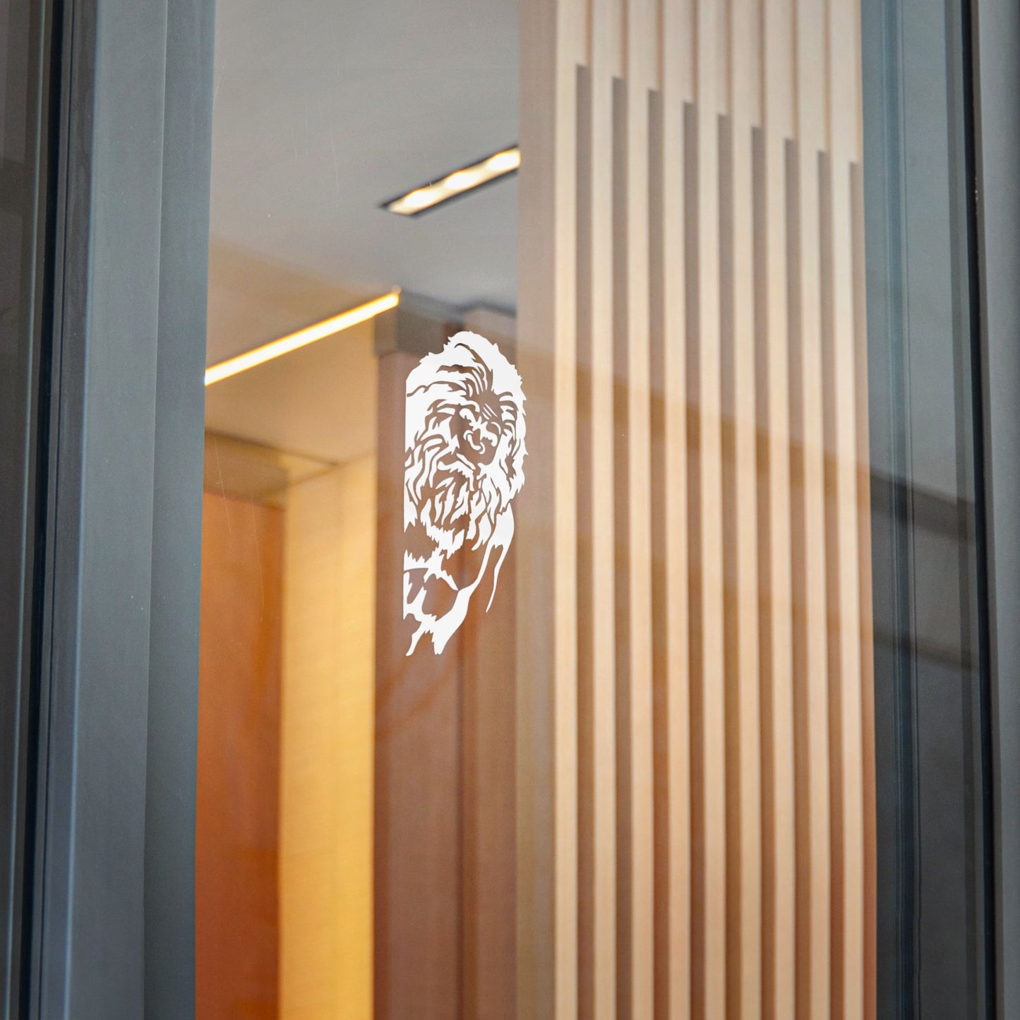 Bigfoot Peek-A-Boo Decal