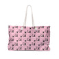 Siamese Charm – Pink Whisper Weekender Bag