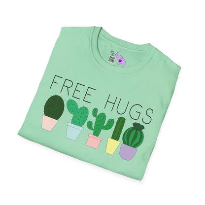 Free Hugs (Cactus) Adult T-shirt