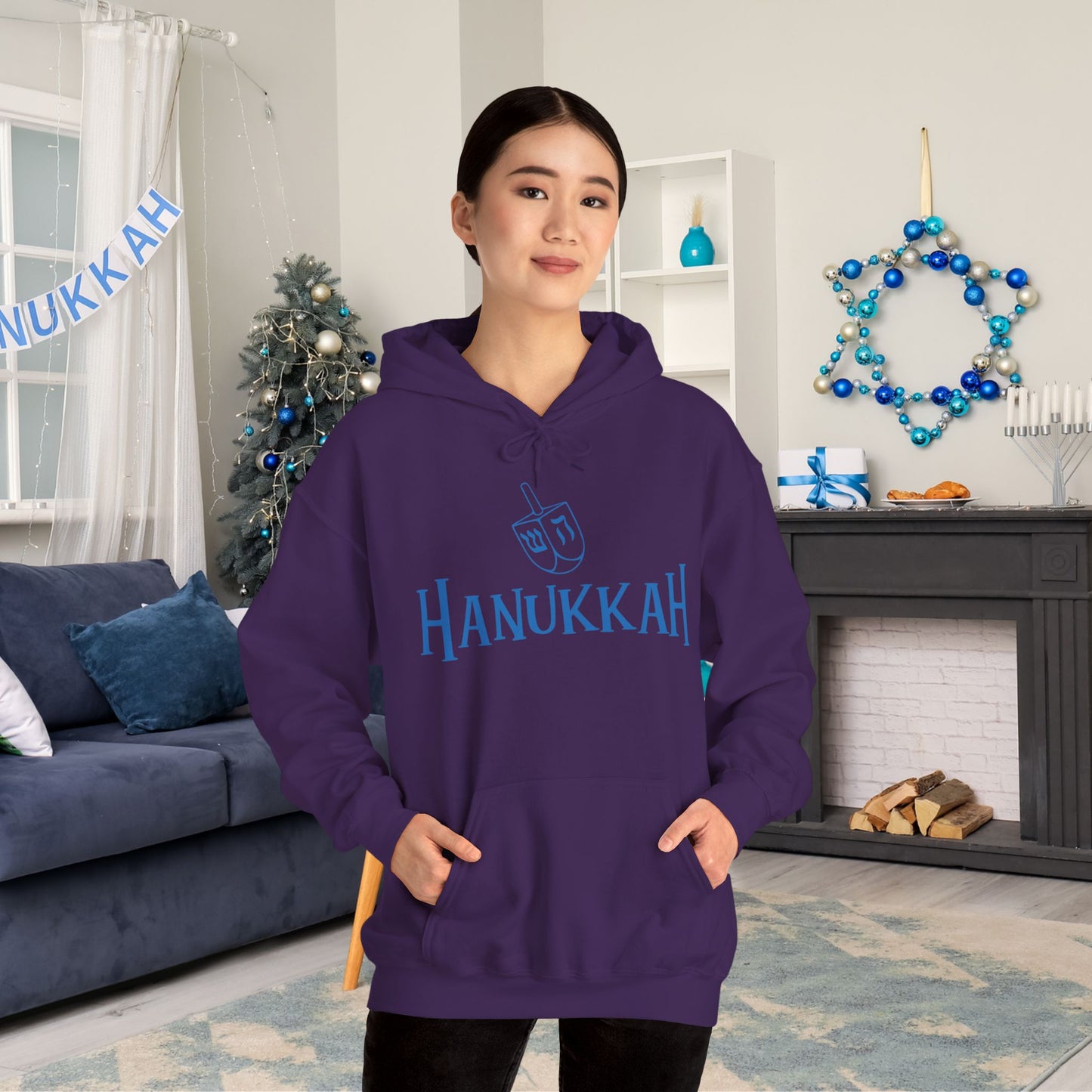 Hanukkah Heavy Blend™ Hooded Sweatshirt