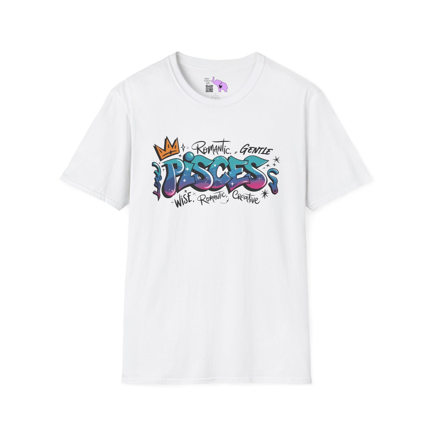Pisces Street Art Adult T-shirt