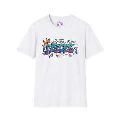 Pisces Street Art Adult T-shirt