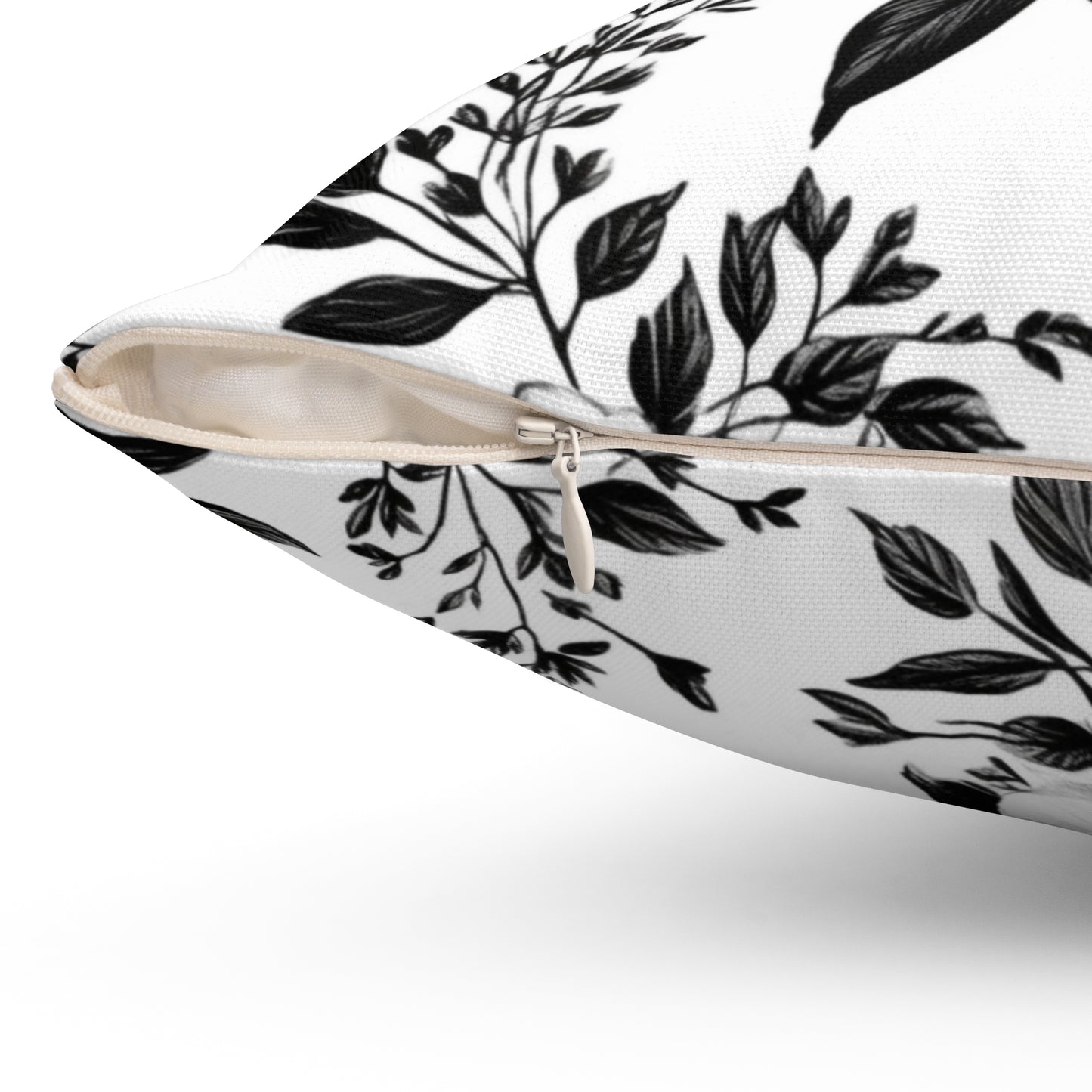 Garden Sketch Throw Pillow