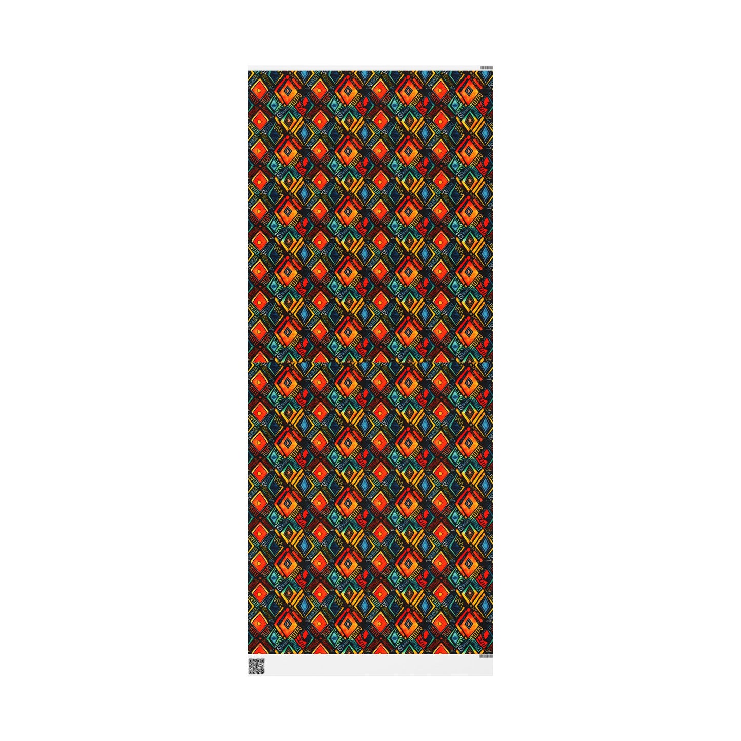 Abundance Rhythm Kwanzaa Wrapping Paper