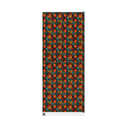 Abundance Rhythm Kwanzaa Wrapping Paper
