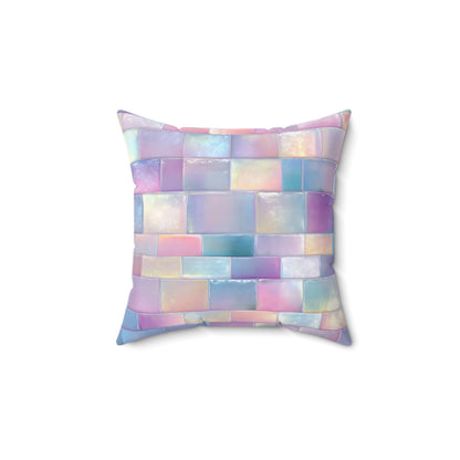 Cloudbound Panels Throw Pillow