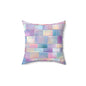 Cloudbound Panels Throw Pillow