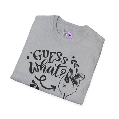 Guess What (Chicken Butt) Adult T-shirt