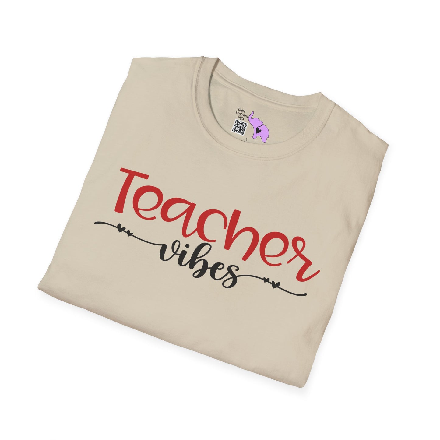 Teacher Vibes Adult T-shirt