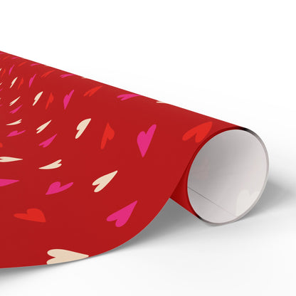 Cupid's Confetti Wrapping Paper