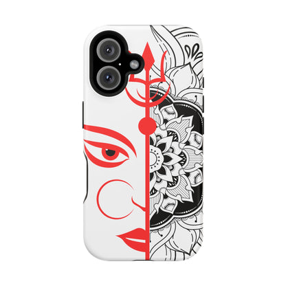 Goddess Durga Mata w/Manala MagSafe® Compatible Tough Case for iPhone