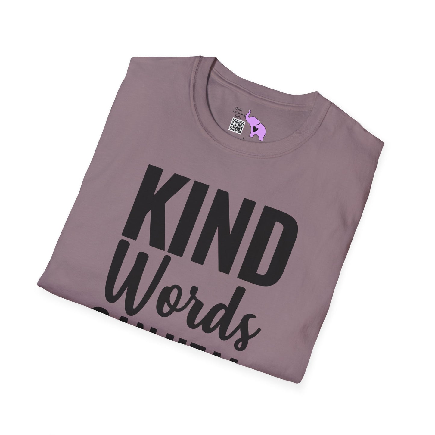 Kind Words Can Heal Deep Wounds Adult T-shirt