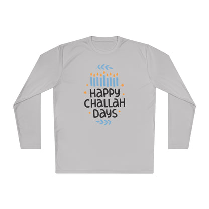 Happy Challah Days Adult Long Sleeve Tee