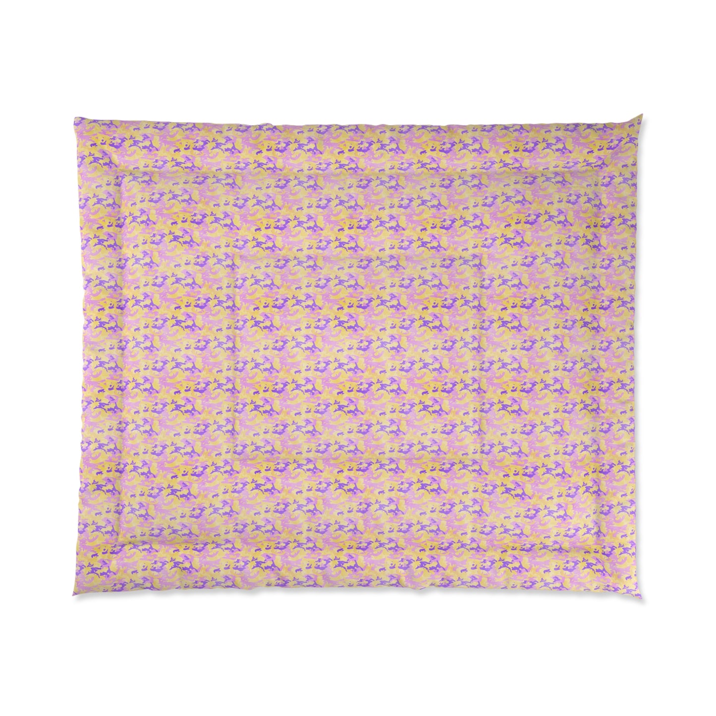 Peach Sorbet Camo Basic Bedding Set