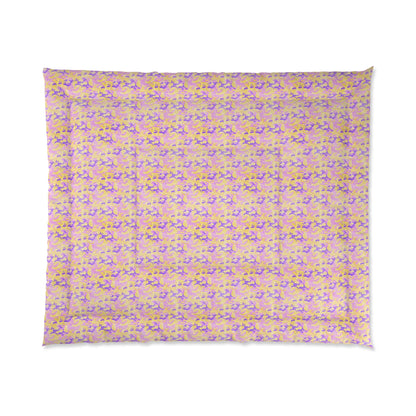 Peach Sorbet Camo Basic Bedding Set
