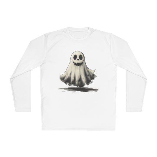 Cute Ghost Adult Long Sleeve Tee