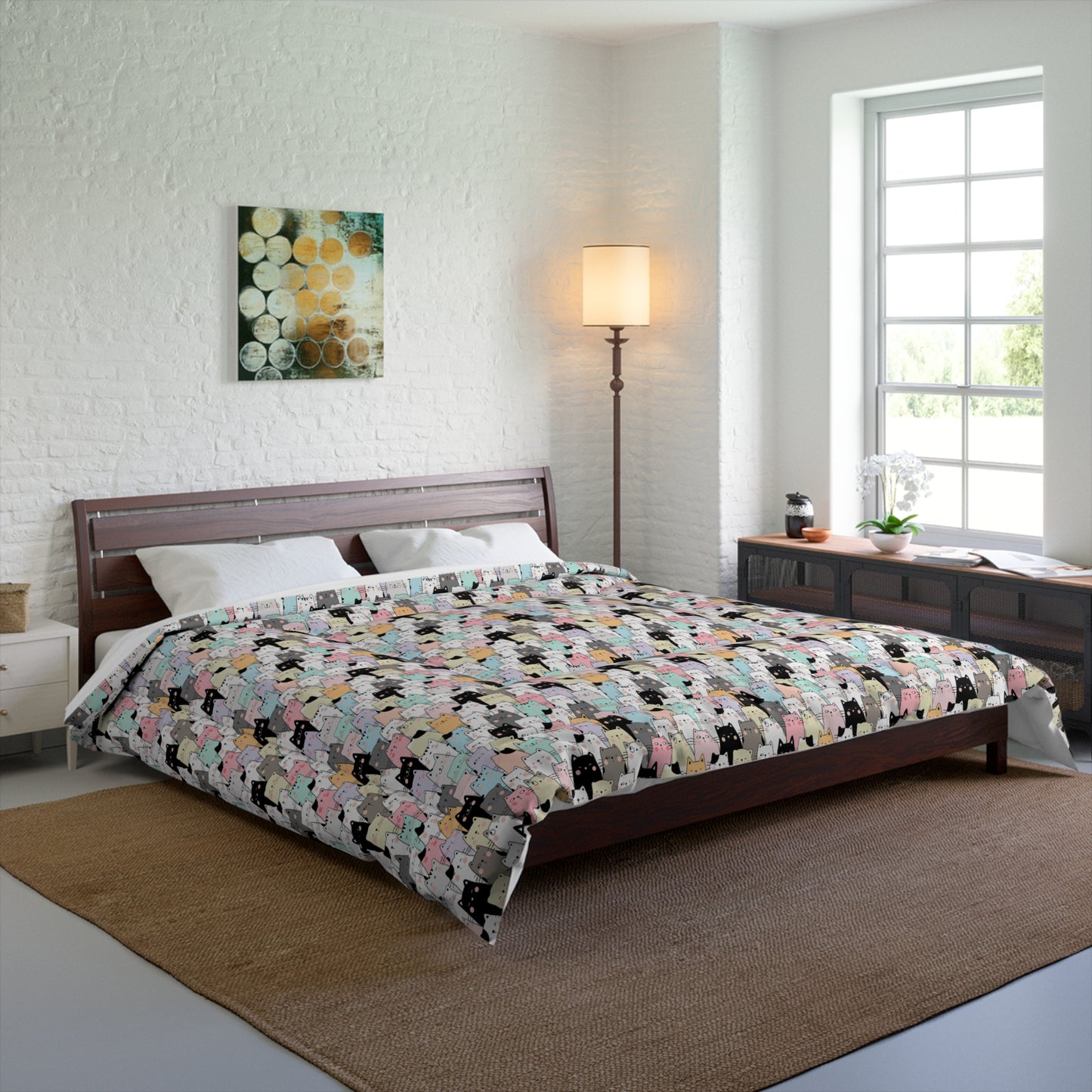 Cartoon Cats Comforter