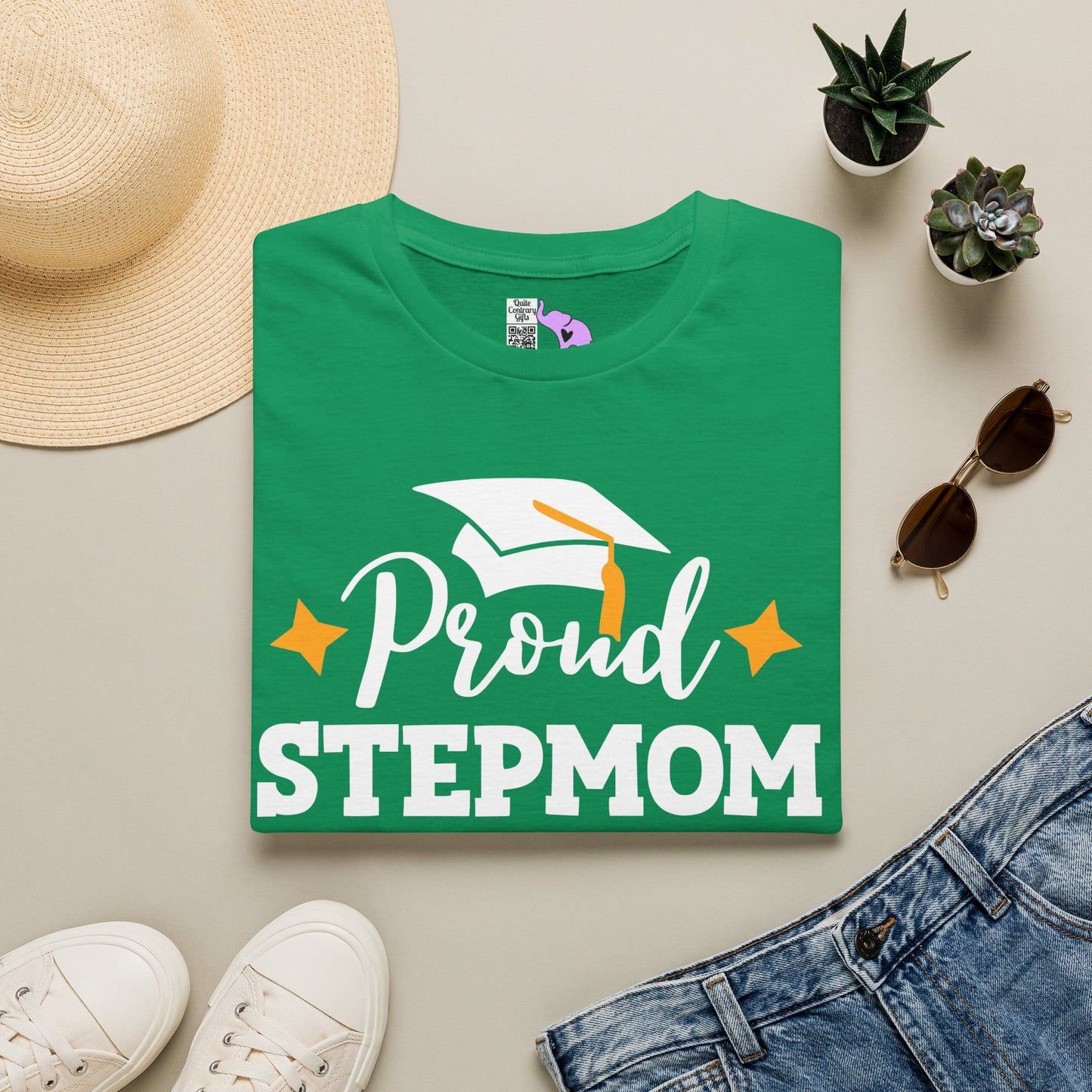 Proud Stepmom of a 2027 Graduate Adult T-shirt