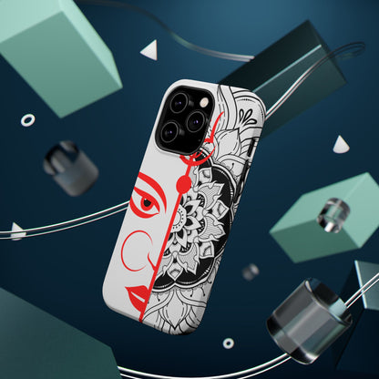 Goddess Durga Mata w/Manala MagSafe® Compatible Tough Case for iPhone