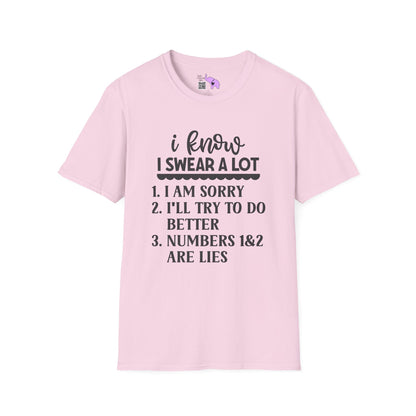 I Know I Swear Alot But... Adult T-shirt