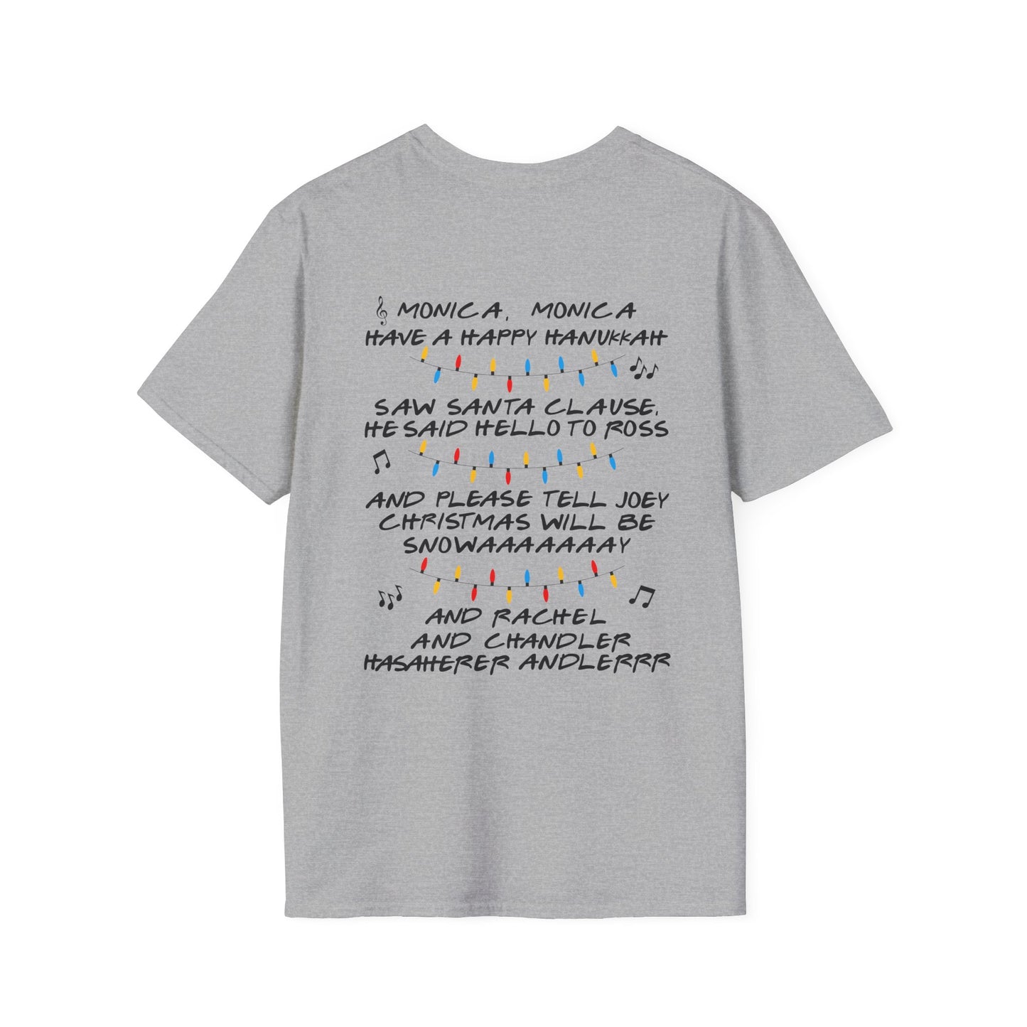 Could I BE Anymore Festive? (Friends, Phoebe's Christmas Song) Adult T-shirt