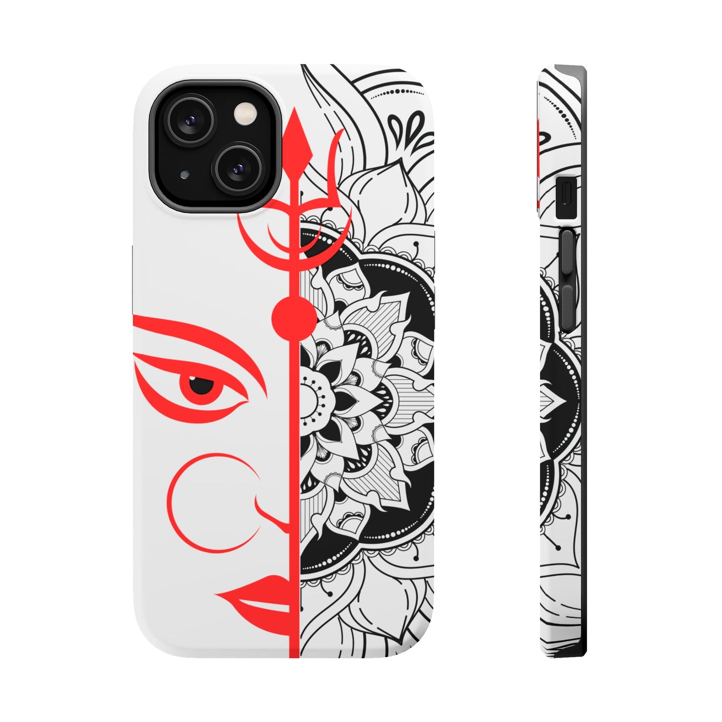 Goddess Durga Mata w/Manala MagSafe® Compatible Tough Case for iPhone