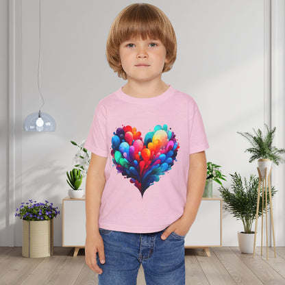 All the Feels Heart Heavy Cotton™ Toddler T-shirt