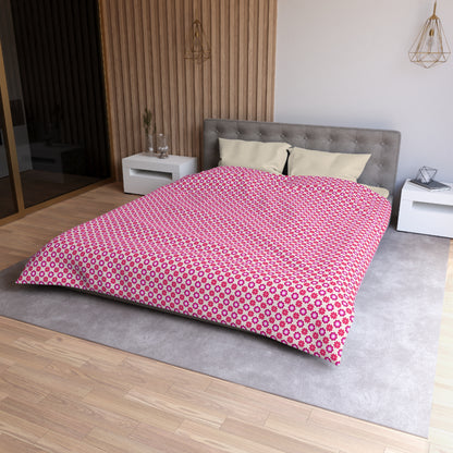 Rosy Star Garden Duvet Bedding Set