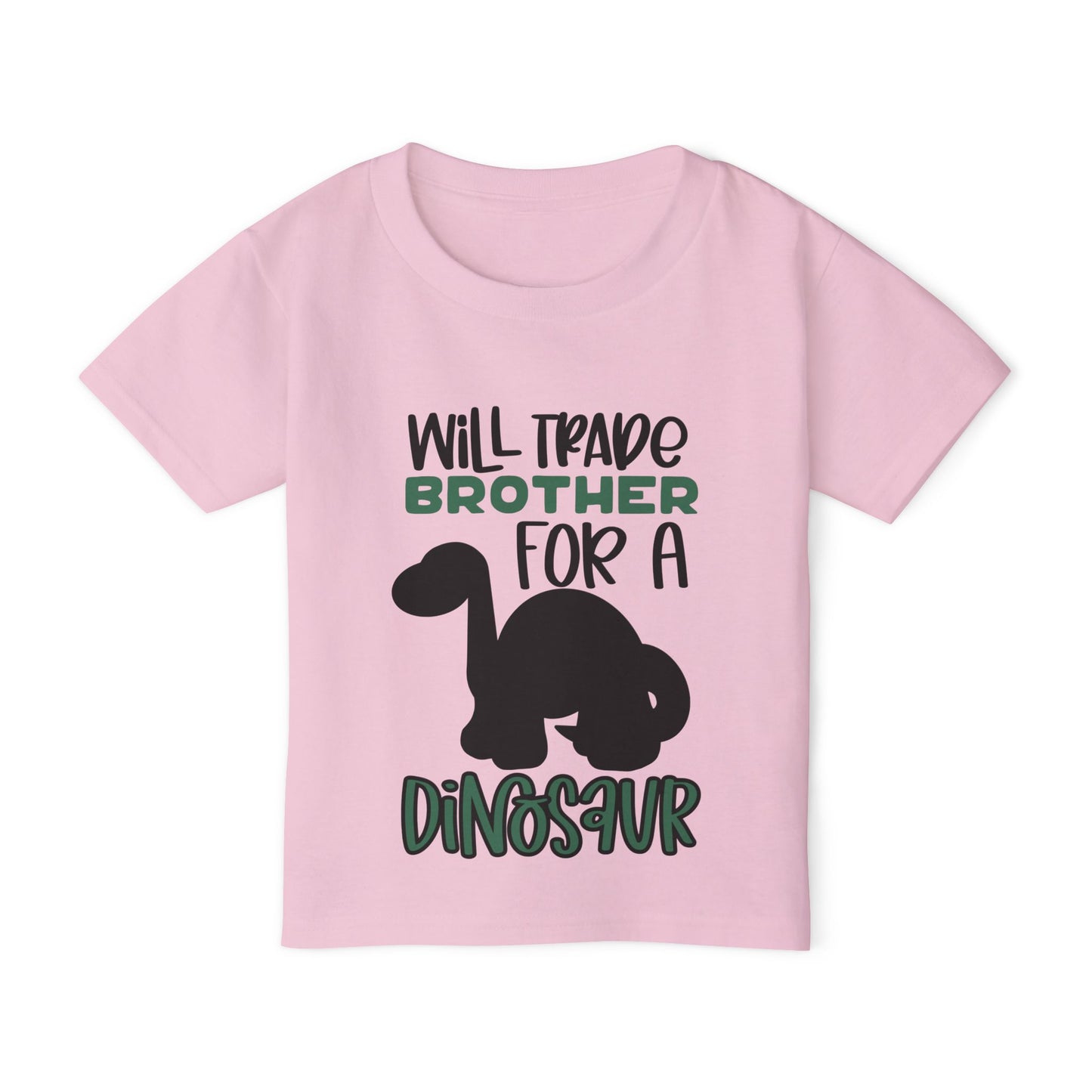 Will Trade Brother For A Dinosaur Heavy Cotton™ Toddler T-shirt