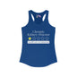 Chronic Kidney Disease 1 Star Would Not Recommend Women's Ideal Racerback Tank