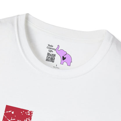 Red & Blue Texas Longhorn Adult Tshirt