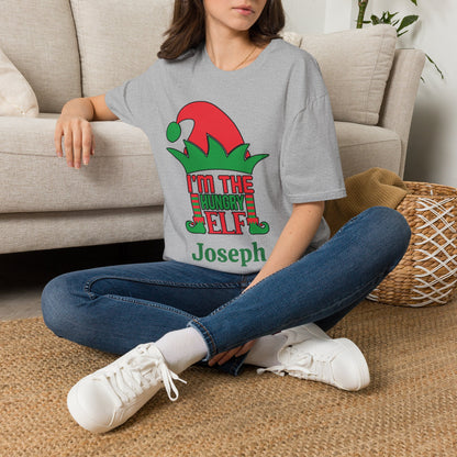 I'm The Hungry Elf Personalized Adult T-shirt