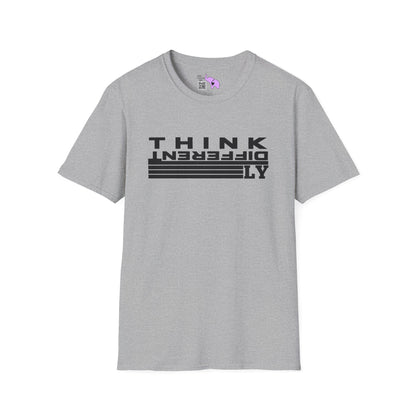 Think Differently Adult T-shirt