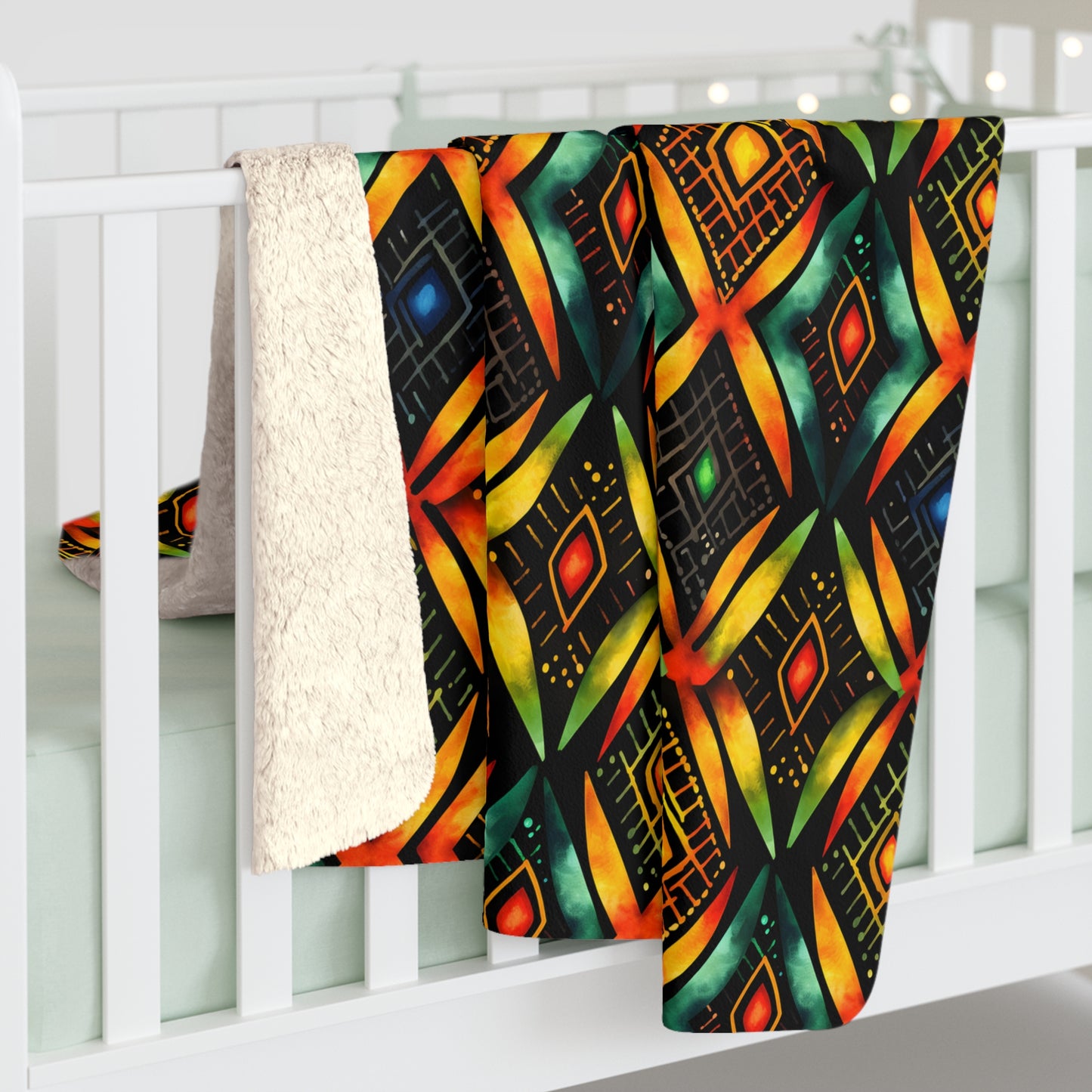 Legacy Lines Sherpa Fleece Blanket