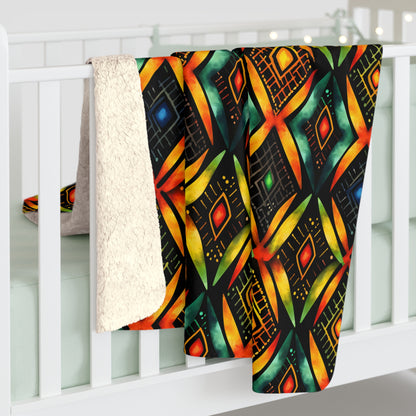 Legacy Lines Sherpa Fleece Blanket