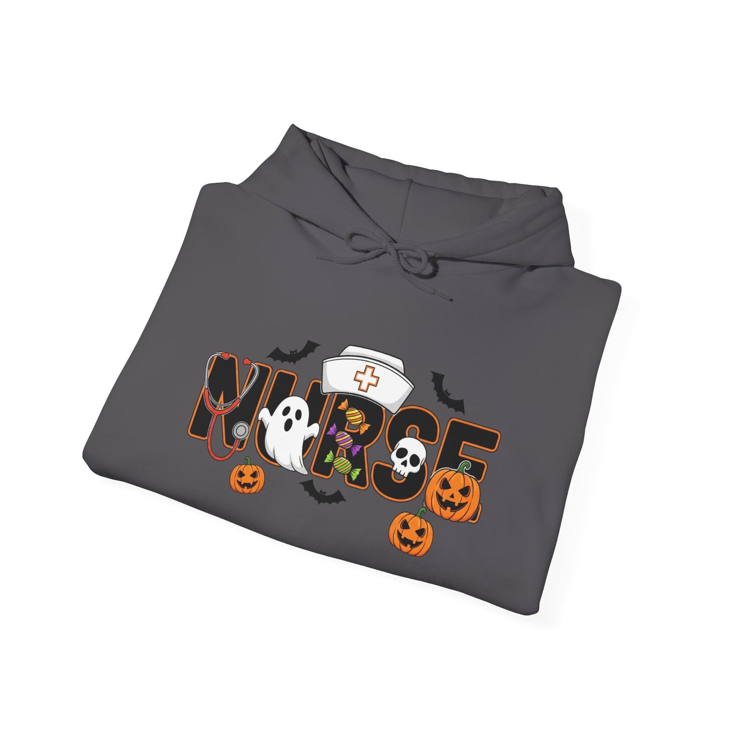 Fun Halloween Nurse Heavy Blend™ Hooded Sweatshirt