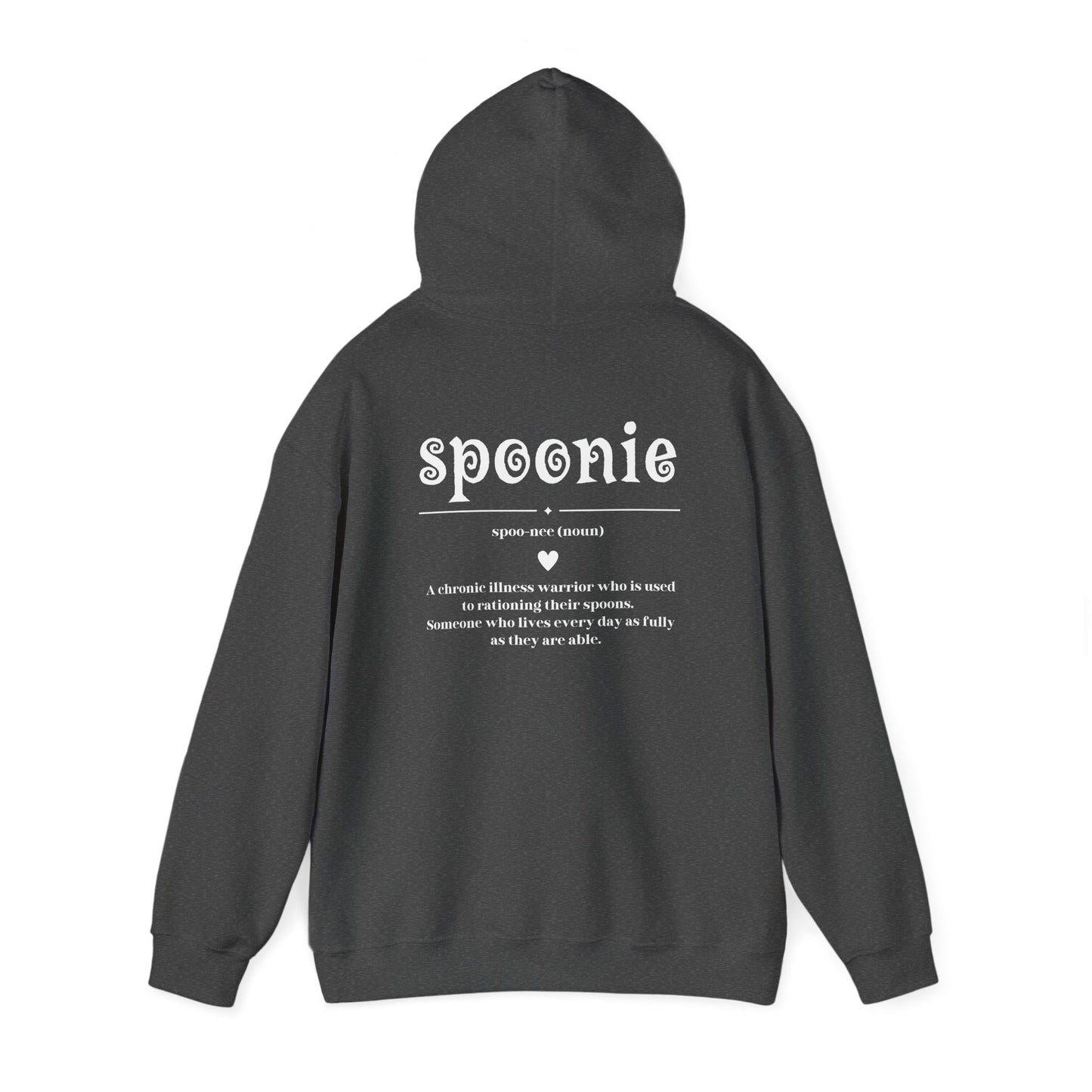 Spoonie Warrior Definition Heavy Blend™ Hooded Sweatshirt