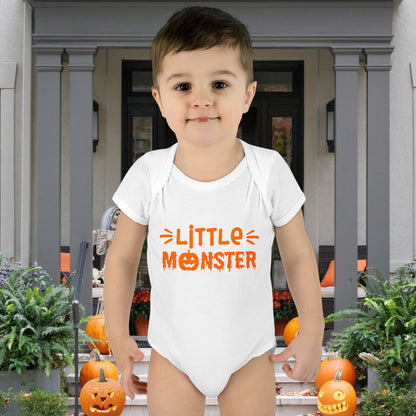 Little Monster Infant Baby Rib Bodysuit