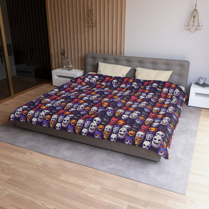 Monster Mash Up Microfiber Duvet Cover