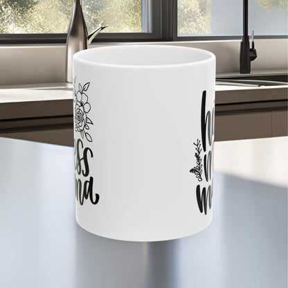 Hot Mess Mama Ceramic Mug, (11oz, 15oz)