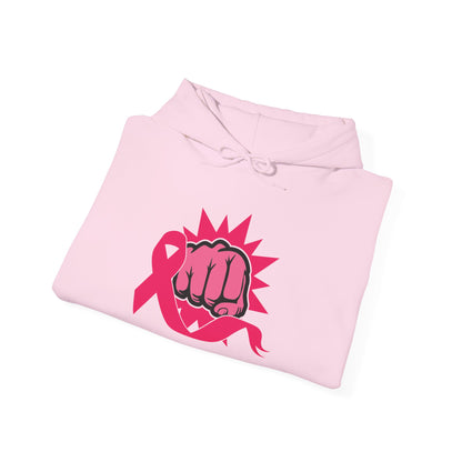 Breast Cancer Warrior Punch Adult Heavy Blend™ Hoodie