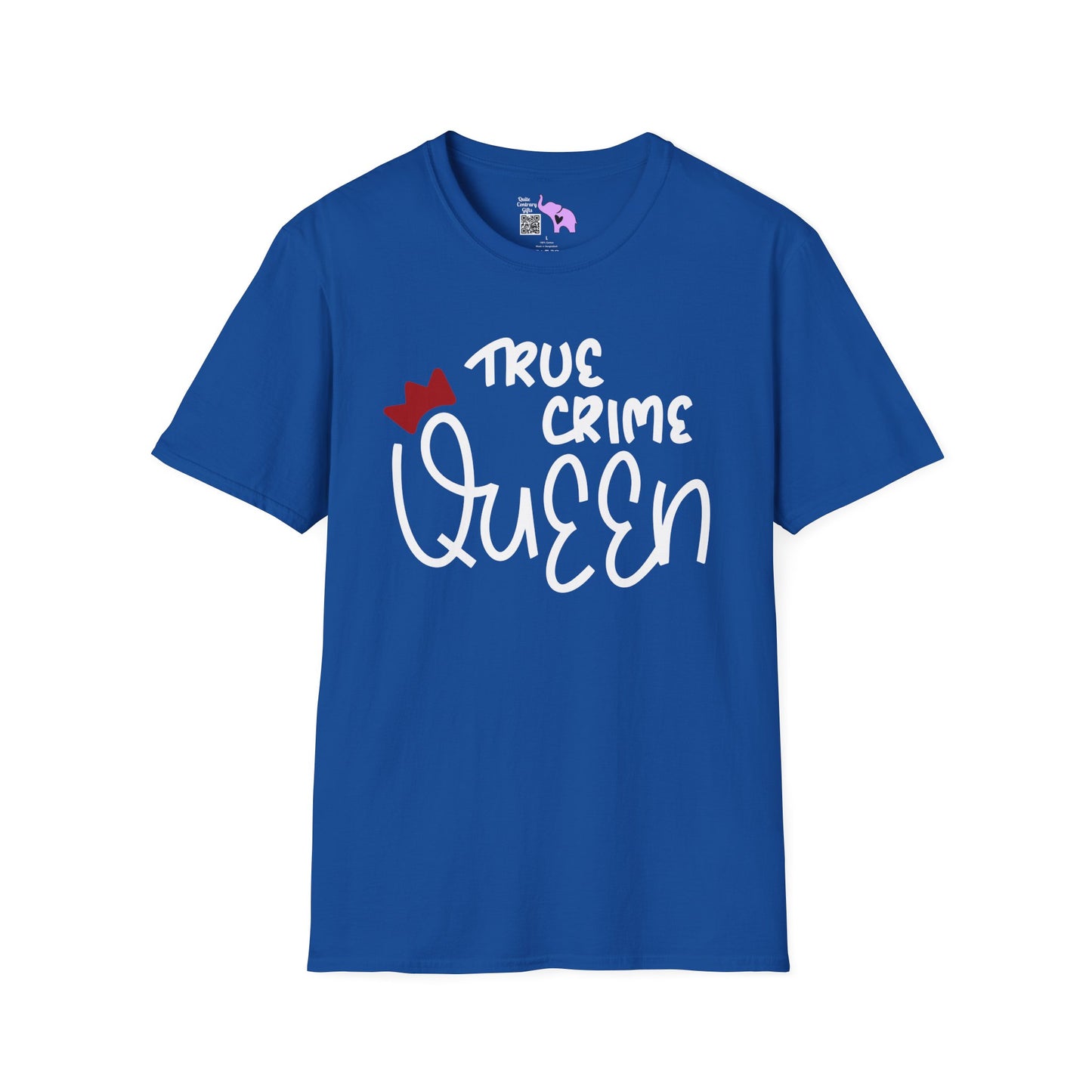 True Crime Queen Adult T-shirt