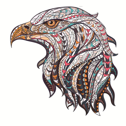 Majestic Eagle Spirit Wooden Puzzle