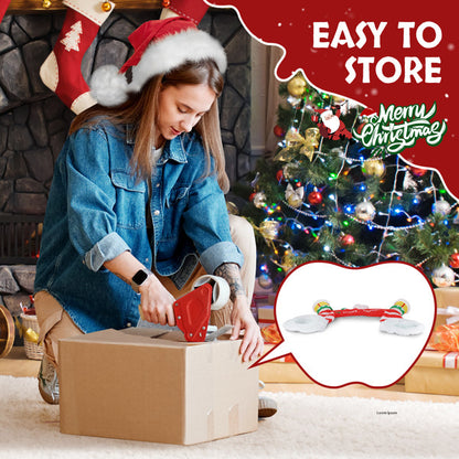 Christmas Candy Cane Arch with Santa LED Inflatable Decor