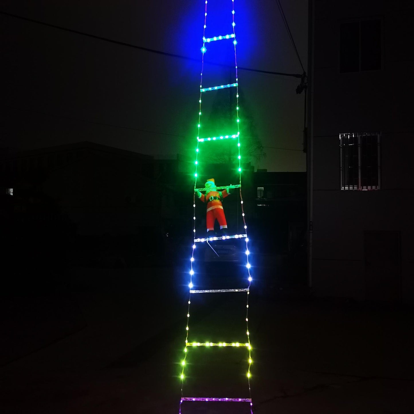 North Pole Ladder Lights